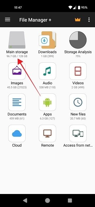 Восстановить основное хранилище сообщений Facebook Mobile File Manager