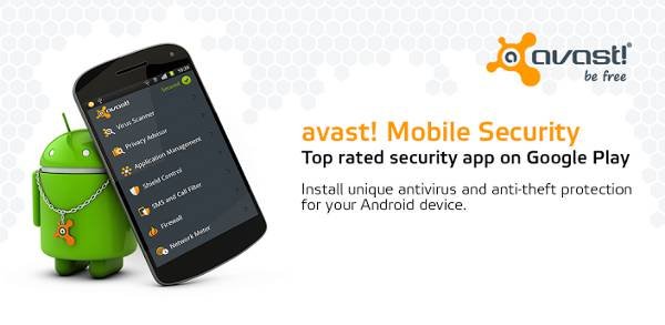 удаленное стирание Android-Avast