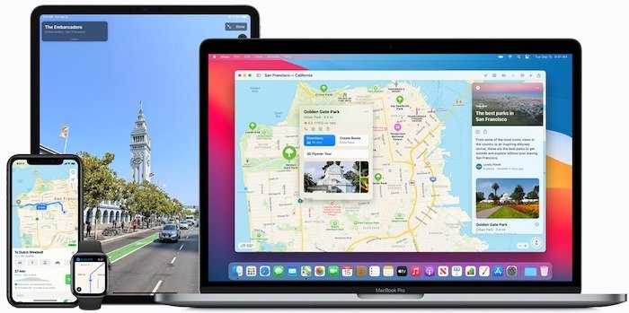 Сообщить об инциденте Apple Maps Все карты