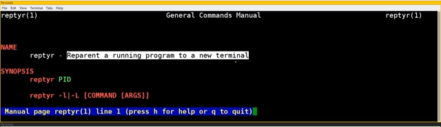 Reptyr-manpage