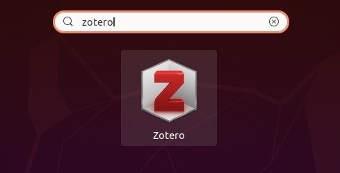 Исследование с установленным Zotero