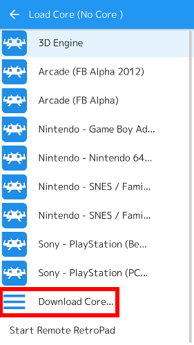 Retroarch-для-Android-руководство-загрузка-ядро