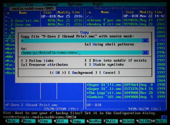 Retropie-config-f5-копия