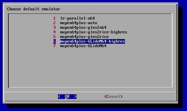 Retropie-emulation-4-3-выбрать-эмулятор