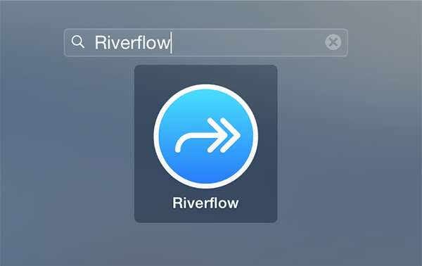 Riverflow-запуск