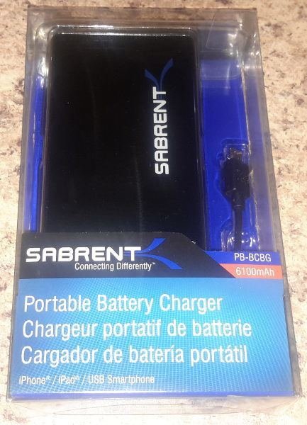 Разыгрываются пять аккумуляторов Sabrent Dual USB Power Bank.