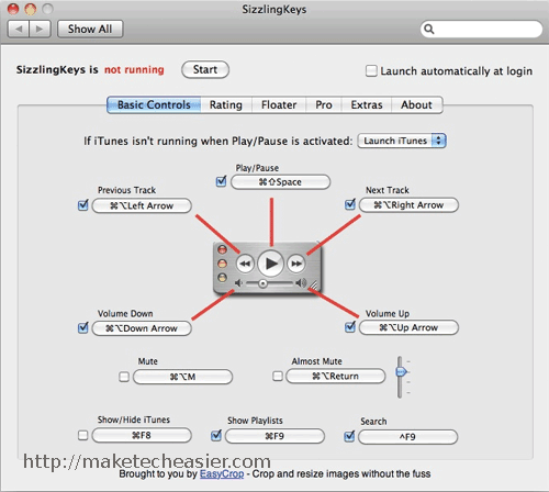 шипящие ключи-osx-первый запуск