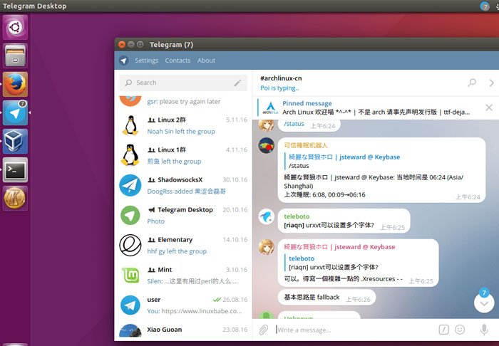 Skype-альтернативы-Linux-Telegram