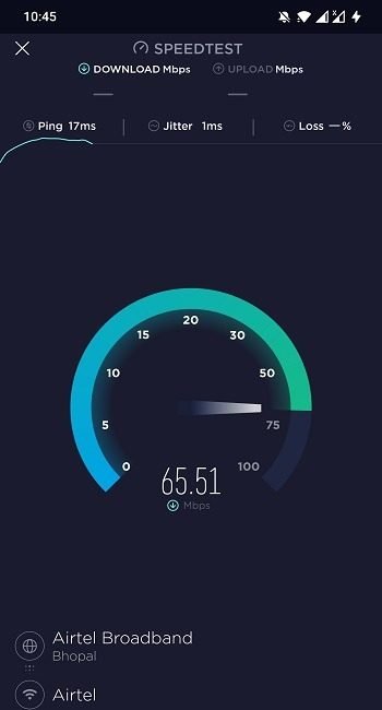 Приложения для проверки скорости Интернета Speedtest