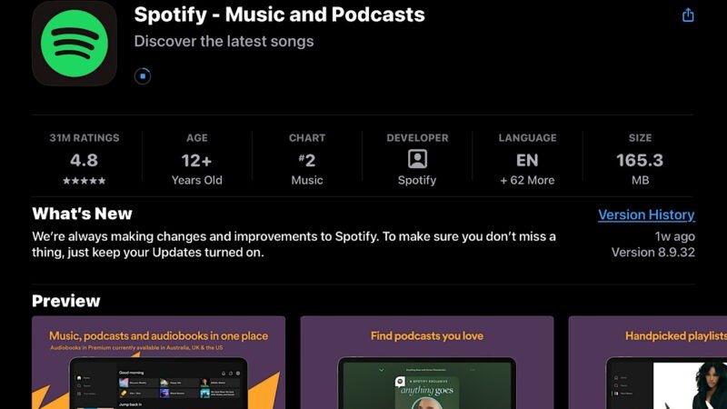 Жалоба Spotify в Европейскую комиссию по поводу загрузок Apple