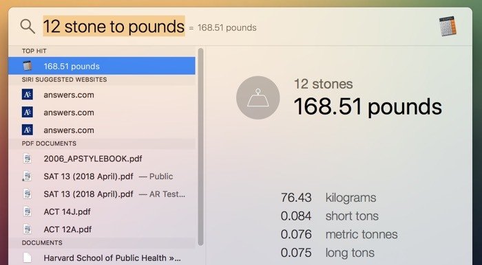 Spotlight-mac-perform-unit-conversions-2