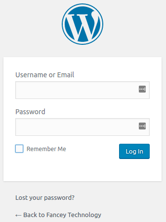 Войдите на свой сайт WordPress.