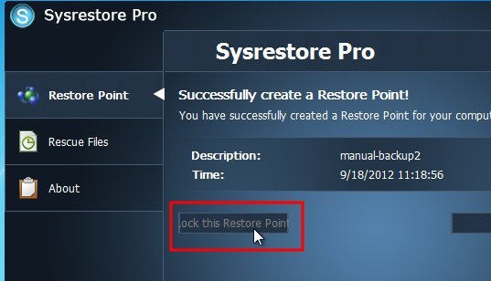 sysrestore-pro-lock-restore-point