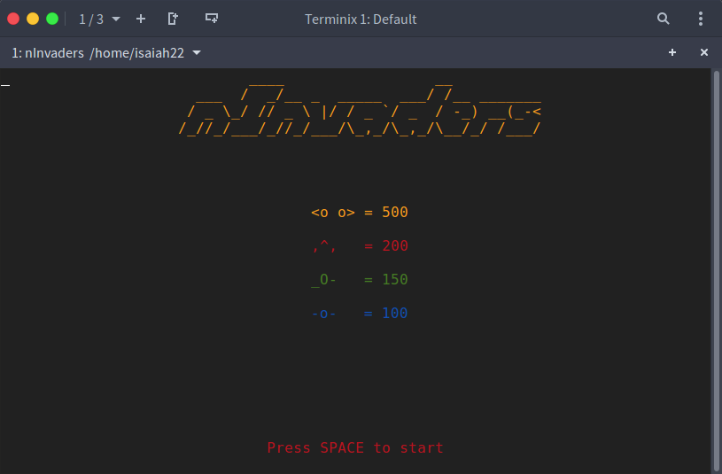 терминал-игры-нинвадеры