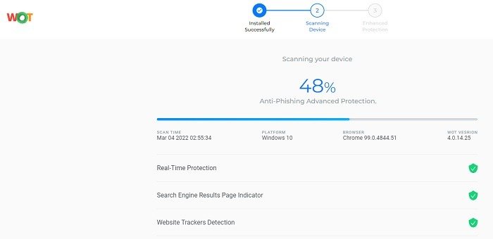 Лучшие расширения безопасности и конфиденциальности Chrome для обеспечения безопасности в Интернете Wot 2