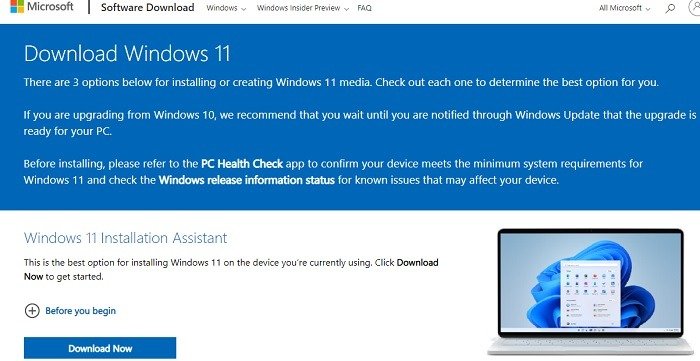 Что нужно сделать до и после установки Помощника по установке Windows 11