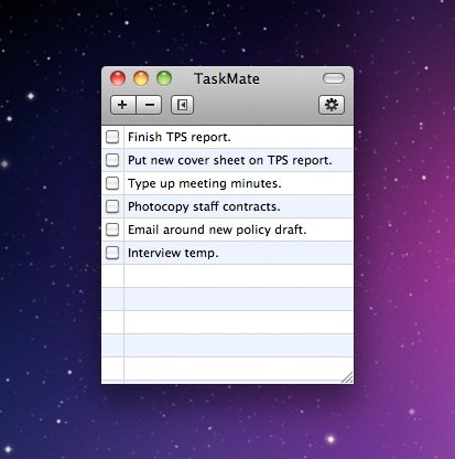 Списки дел для Mac — Taskmate