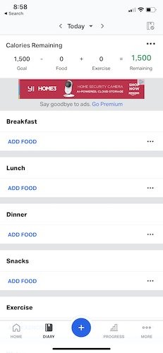 Лучшие разрешения приложений Myfitnesspal