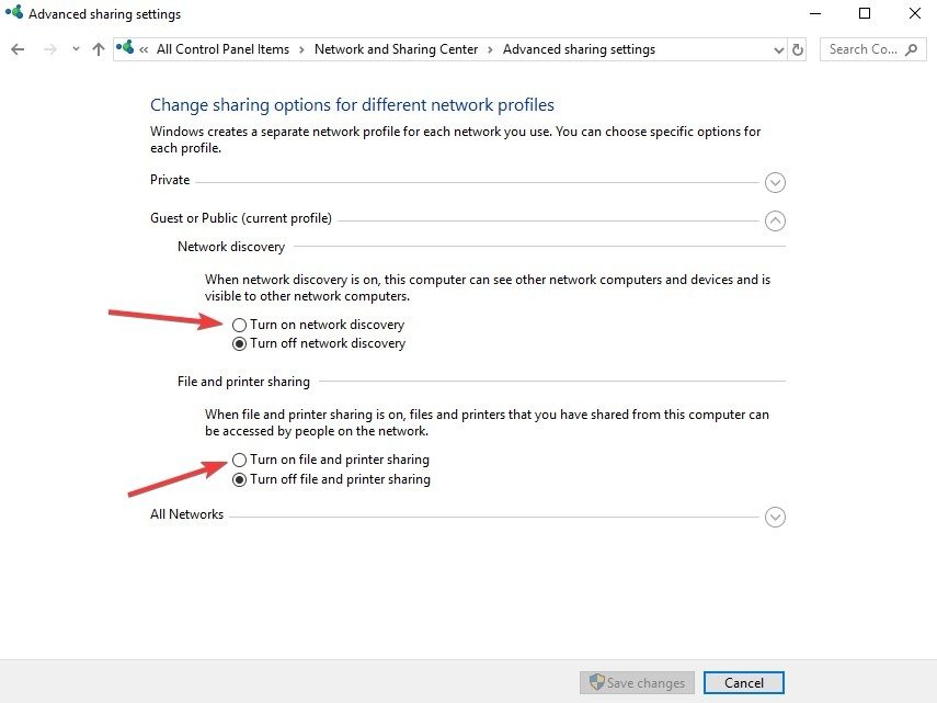 передача файлов-linux-windows-через-lan-network-and-sharing-center-enable