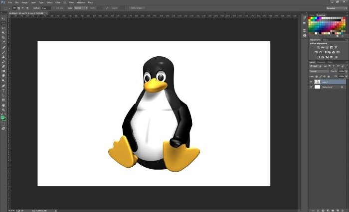 Прозрачные фоны с наклеенным Ps Tux