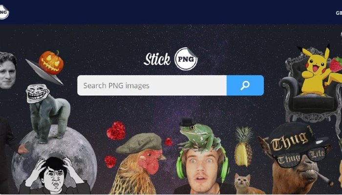 Прозрачный Stickpng