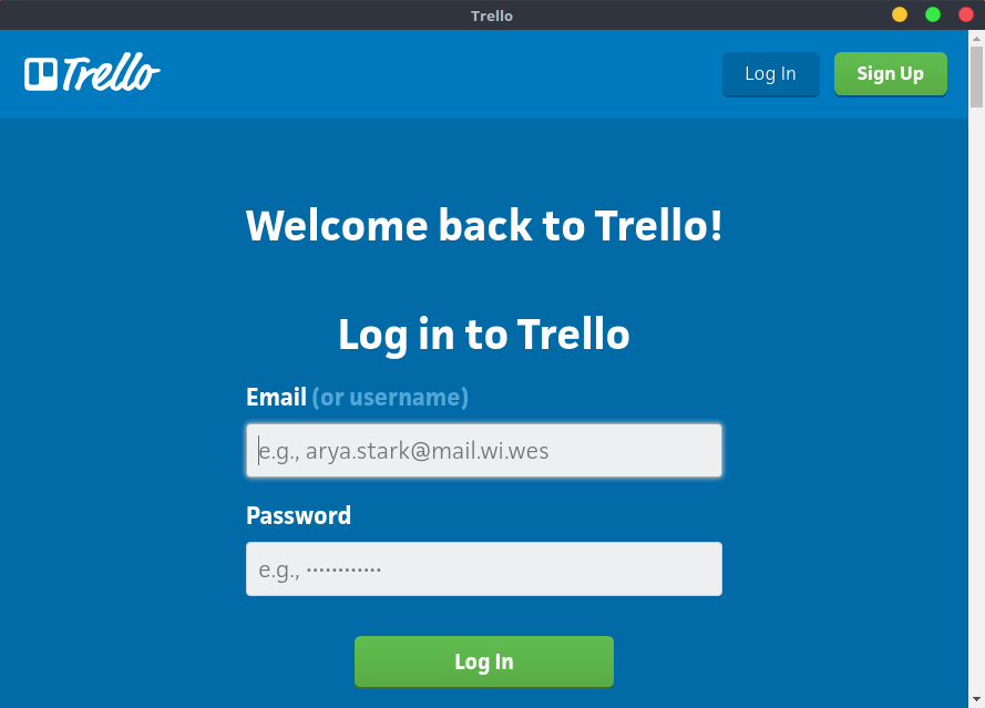 Клиент Trello Linux