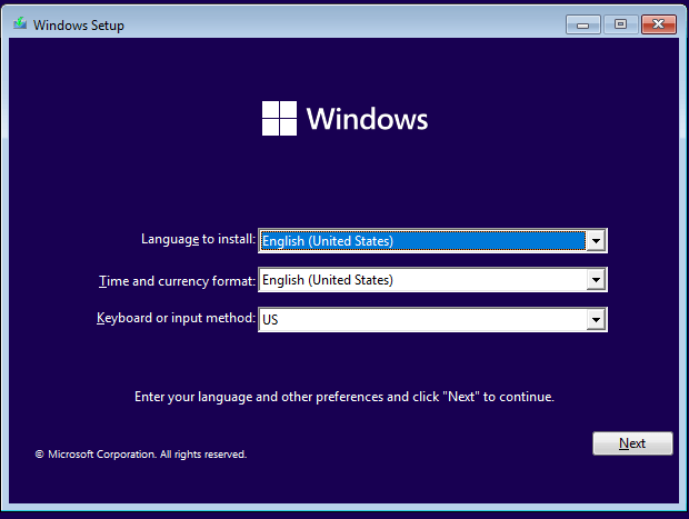 Попробуйте Windows 11. Установите Windows. Шаг 2.