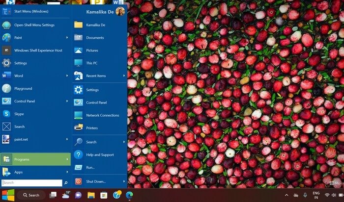 Windows-11-Look-Like-Windows-10-Пуск-Меню-Изменено