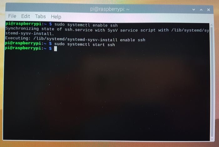 Включите SSH на вашем Raspberry Pi.