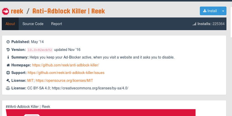 Получите Anti-Adblock Killer