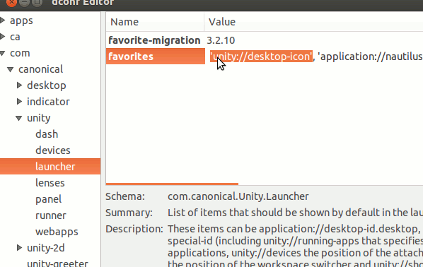 Ubuntu-добавить-шоу-рабочий стол-в-пусковую установку