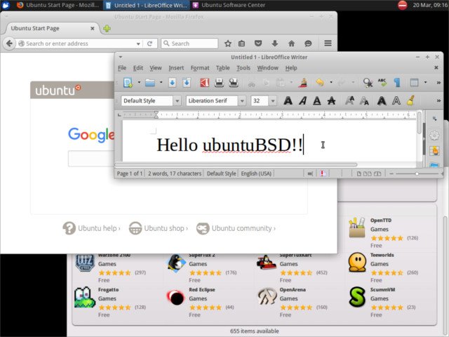 Ubuntu-BSD-xfce-Рабочий стол