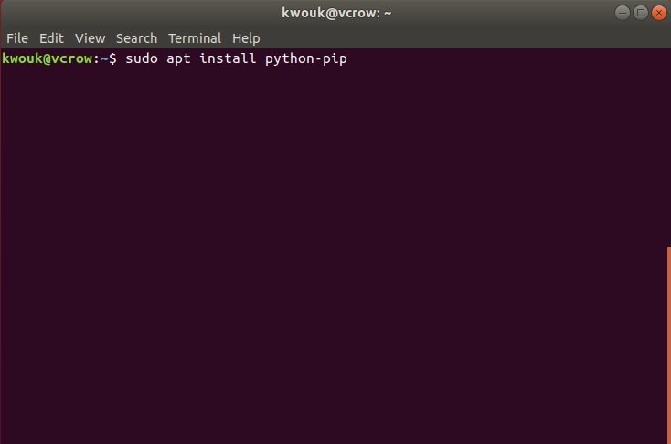 Ubuntu-установить-pip-pip2-установить