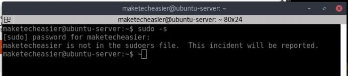 Ubuntu-сервер-sudoer-файл