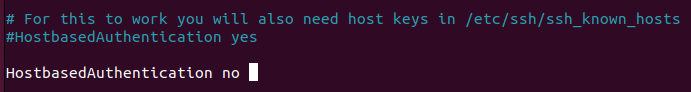 Ubuntu Ssh Server Secure 11 Отключить аутентификацию хоста