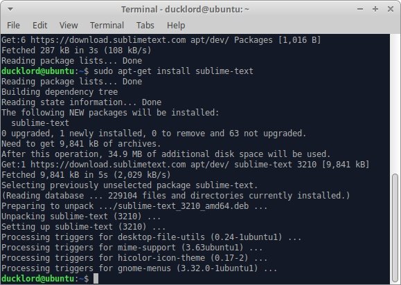 Ubuntu Sublime Text для Html Apt Install Sublime