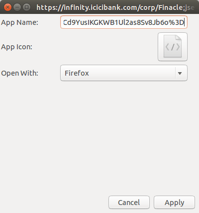 Свойства приложения Unity Launcher Folders