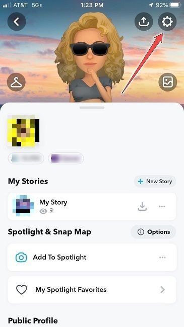 Неожиданное использование настроек Snapchat iOS