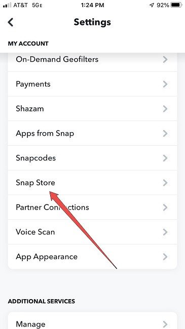 Неожиданное использование Snapchat Ios Snap Store