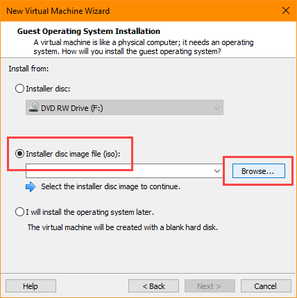 USB-boot-vmware-выбрать-iso-опция