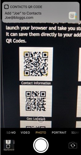 Полезные виджеты Центра управления Qr-код