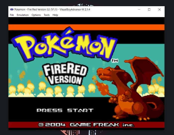 Эмулятор VBA для игры в покемонов