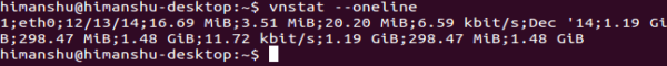 vnstat-oneline-output
