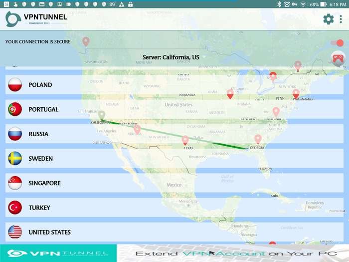 vpntunnel-android-серверы