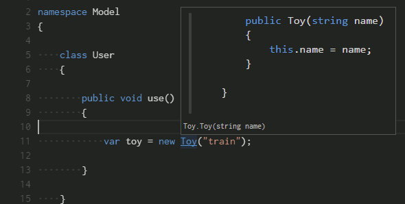 Перейдите к определению в VS Code.