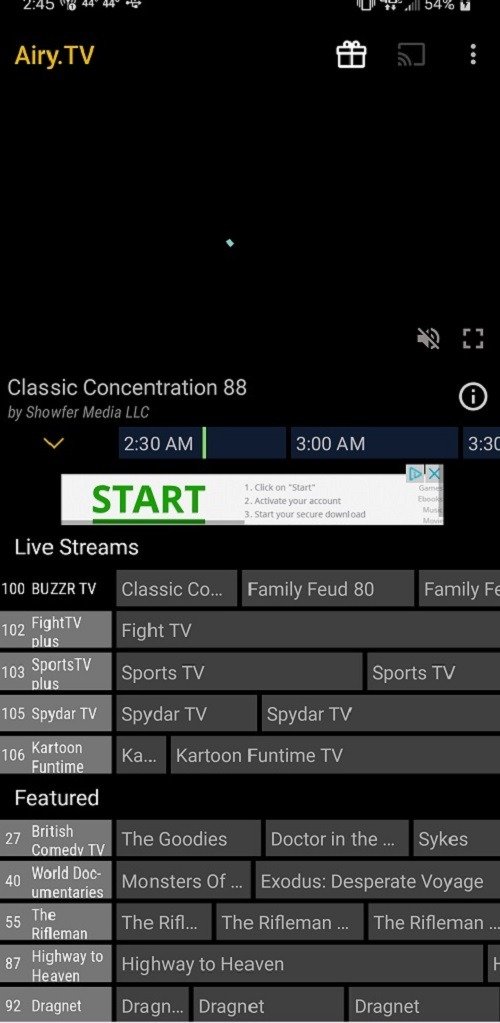 Смотрите телепередачи в прямом эфире на Android с помощью этих замечательных приложений Airy