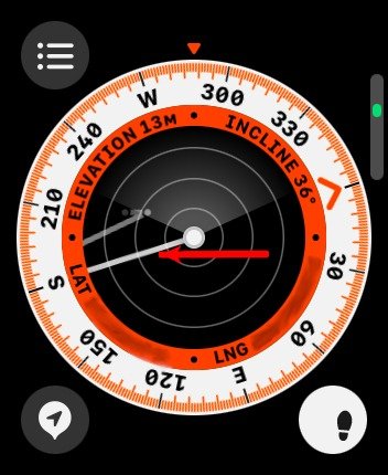 Маршрут Watchos Compass