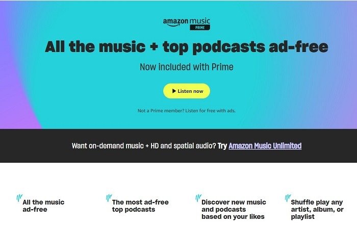 Что такое Amazon Prime Everything Music