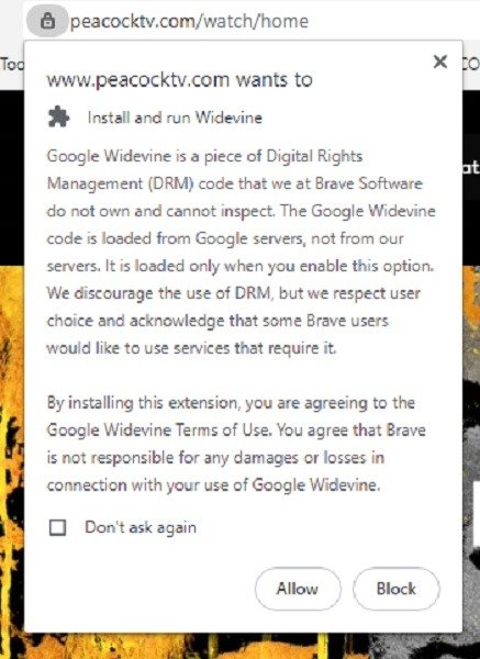 Что такое уведомление об установке Google Widevine Drm