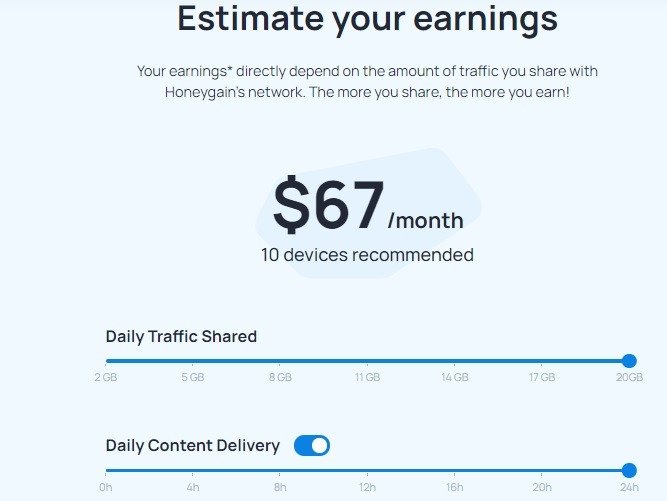 Что такое Honeygain? Максимальный законный заработок?